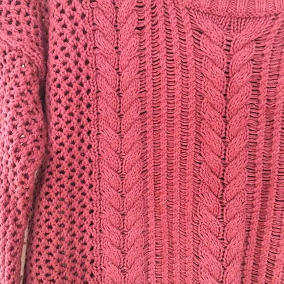 American Eagle Cotton Wool Blend Cable Swe… - Picture 3 of 5